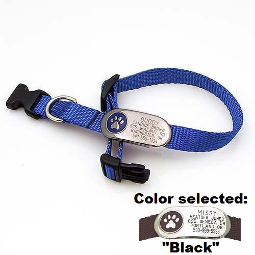Jewelry ID Collar - Paw, - Lucky Pet
